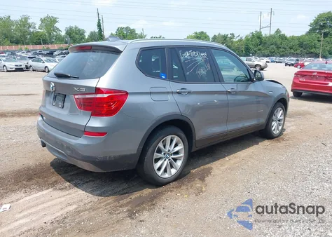 2015 BMW X3 xDrive28I из США, поврежденный, VIN 5UXWX9C5XF0D58699